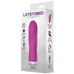 LATETOBED Stimulateur de clitoris Trimy 10  x 2.5cm Rose